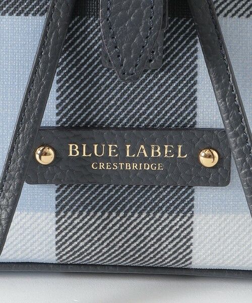 BLUE LABEL / BLACK LABEL CRESTBRIDGE / ブルーレーベル / ブラックレーベル・クレストブリッジ  ショルダーバッグ | クレストブリッジチェックPVCバックパック | 詳細11