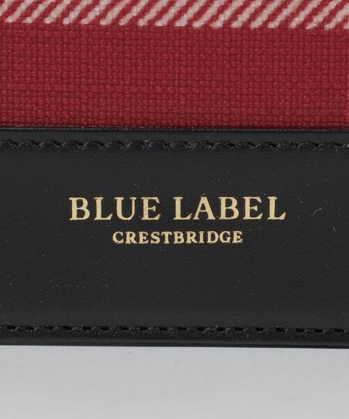 BLUE LABEL / BLACK LABEL CRESTBRIDGE / ブルーレーベル / ブラックレーベル・クレストブリッジ  財布・コインケース・マネークリップ | クレストブリッジチェックPVCパスケース | 詳細3