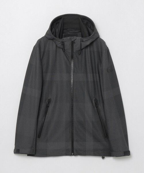 BLUE LABEL / BLACK LABEL CRESTBRIDGE / ブルーレーベル / ブラックレーベル・クレストブリッジ  その他アウター | 【BLACK lab.】トーナルクレストブリッジチェックブリーズメッシュパーカー | 詳細10