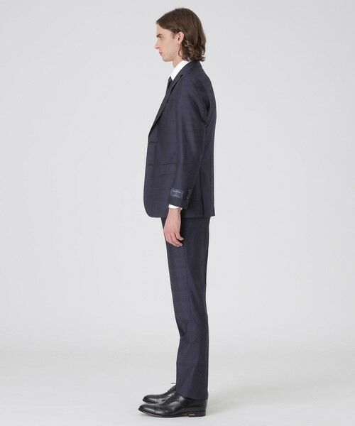 BLUE LABEL / BLACK LABEL CRESTBRIDGE / ブルーレーベル / ブラックレーベル・クレストブリッジ  セットアップ | 【一部店舗限定】Ermenegildo Zegna ロイヤルネイビーシャドーチェックスリーピーススーツ | 詳細2