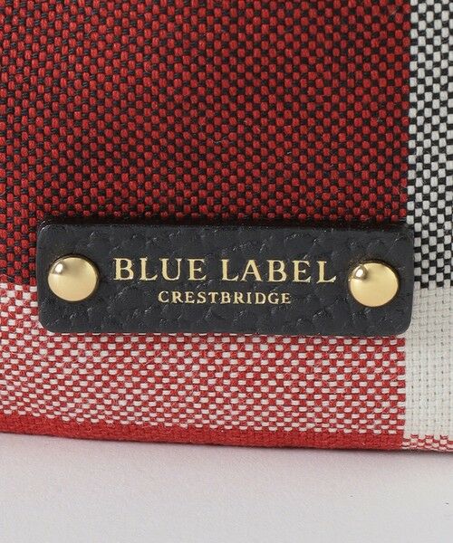 BLUE LABEL / BLACK LABEL CRESTBRIDGE / ブルーレーベル / ブラックレーベル・クレストブリッジ  ショルダーバッグ | クレストブリッジチェックキャンバス巾着 | 詳細6