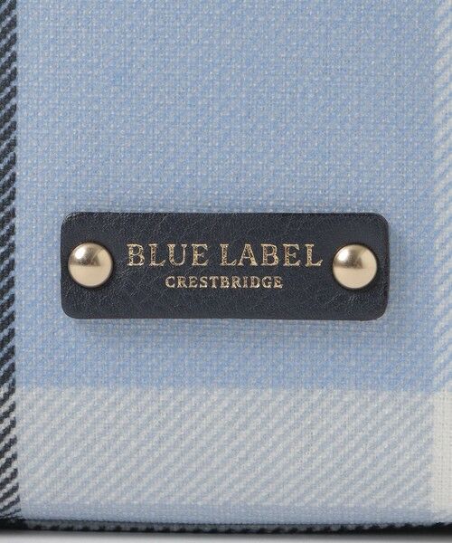 BLUE LABEL / BLACK LABEL CRESTBRIDGE / ブルーレーベル / ブラックレーベル・クレストブリッジ  ショルダーバッグ | クレストブリッジチェックPVCスクエアポシェット | 詳細13