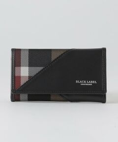 【限定】ダイアゴナルクレストブリッジチェック キーケース