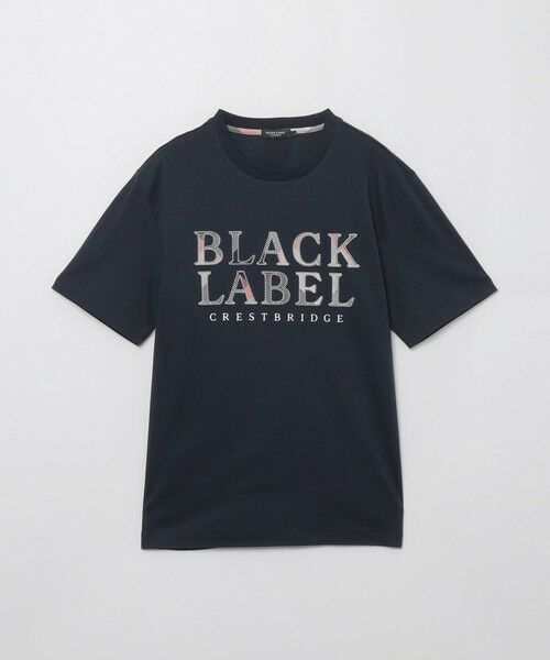 BLUE LABEL / BLACK LABEL CRESTBRIDGE / ブルーレーベル / ブラックレーベル・クレストブリッジ  カットソー | チェックコンビロゴグラフィックTシャツ | 詳細10