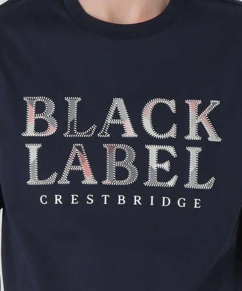 BLUE LABEL / BLACK LABEL CRESTBRIDGE / ブルーレーベル / ブラックレーベル・クレストブリッジ  カットソー | チェックコンビロゴグラフィックTシャツ | 詳細9