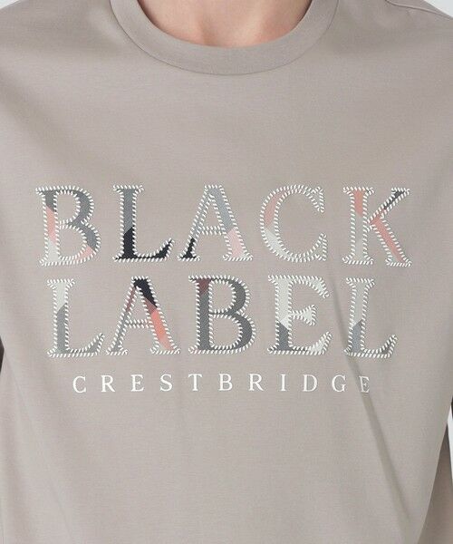 BLUE LABEL / BLACK LABEL CRESTBRIDGE / ブルーレーベル / ブラックレーベル・クレストブリッジ  カットソー | チェックコンビロゴグラフィックTシャツ | 詳細14