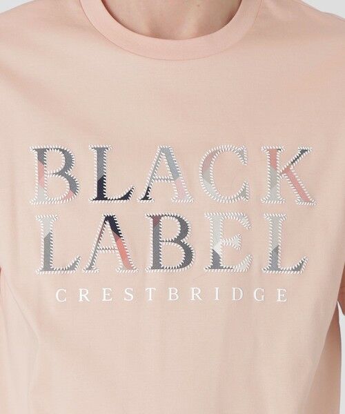 BLUE LABEL / BLACK LABEL CRESTBRIDGE / ブルーレーベル / ブラックレーベル・クレストブリッジ  カットソー | チェックコンビロゴグラフィックTシャツ | 詳細19