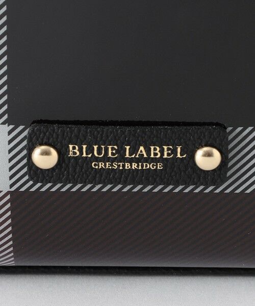 BLUE LABEL / BLACK LABEL CRESTBRIDGE / ブルーレーベル / ブラックレーベル・クレストブリッジ  ショルダーバッグ | クリアクレストブリッジチェックPVCミニトート | 詳細6
