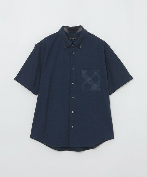 BLUE LABEL / BLACK LABEL CRESTBRIDGE / ブルーレーベル / ブラックレーベル・クレストブリッジ  シャツ・ブラウス | 【一部店舗限定】シャドーチェックポケットシャツ | 詳細15