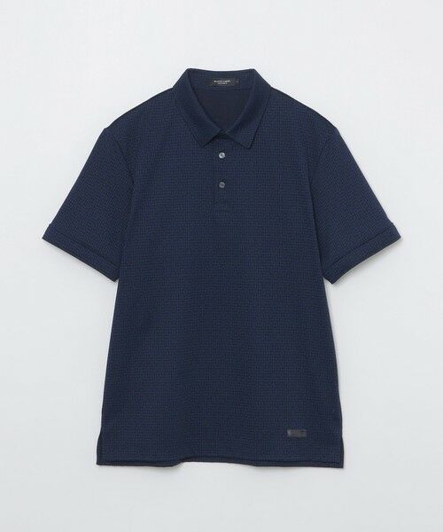 BLUE LABEL / BLACK LABEL CRESTBRIDGE / ブルーレーベル / ブラックレーベル・クレストブリッジ  カットソー | ジオメトリックジャカードポロシャツ | 詳細14