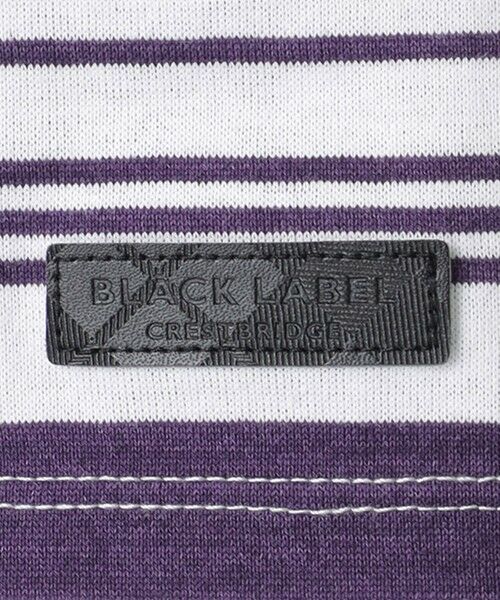 BLUE LABEL / BLACK LABEL CRESTBRIDGE / ブルーレーベル / ブラックレーベル・クレストブリッジ  カットソー | マーセライズスペックボーダーTシャツ | 詳細19