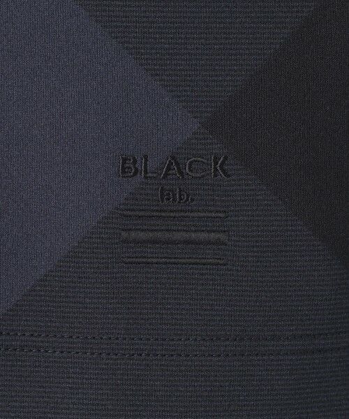 BLUE LABEL / BLACK LABEL CRESTBRIDGE / ブルーレーベル / ブラックレーベル・クレストブリッジ  カットソー | 【BLACK lab.】バイアスチェックメッシュTシャツ | 詳細9