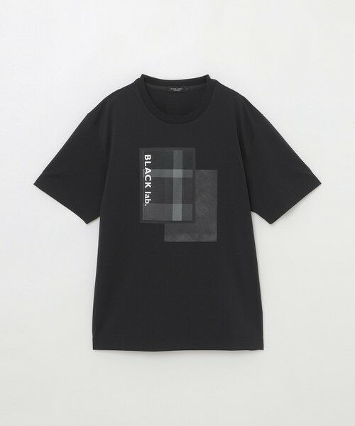 セール】 【BLACK lab.】テクニカルボックスグラフィックTシャツ