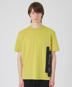 【BLACK lab.】テクニカルヘムグラフィックTシャツ