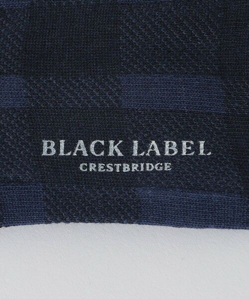 BLUE LABEL / BLACK LABEL CRESTBRIDGE / ブルーレーベル / ブラックレーベル・クレストブリッジ  その他小物 | ジャカードクレストブリッジチェックドレスソックス | 詳細5