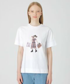 【クラーク志織コラボ】ベーシッククリア天竺Tシャツ