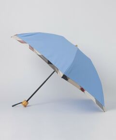パーシャルクレストブリッジチェック折り畳み傘