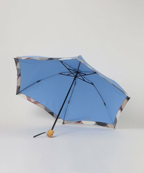 BLUE LABEL / BLACK LABEL CRESTBRIDGE / ブルーレーベル / ブラックレーベル・クレストブリッジ  傘 | パーシャルクレストブリッジチェック折り畳み傘 | 詳細5