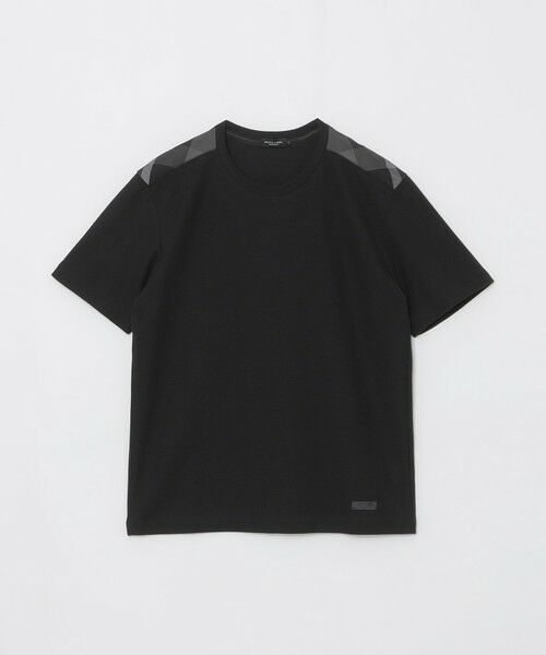 BLUE LABEL / BLACK LABEL CRESTBRIDGE / ブルーレーベル / ブラックレーベル・クレストブリッジ  カットソー | 【一部店舗限定】ショルダーチェックハニカムTシャツ | 詳細12