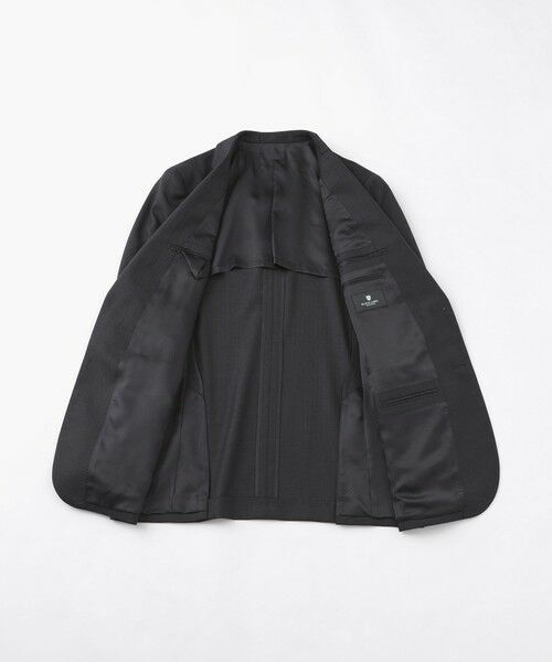 BLUE LABEL / BLACK LABEL CRESTBRIDGE / ブルーレーベル / ブラックレーベル・クレストブリッジ  セットアップ | 【店舗限定】チャコールヘリンボーンスーツ | 詳細6