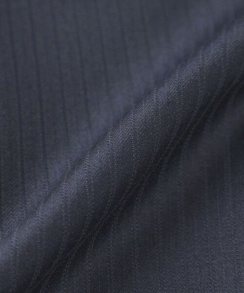 BLUE LABEL / BLACK LABEL CRESTBRIDGE / ブルーレーベル / ブラックレーベル・クレストブリッジ  セットアップ | 【一部店舗限定】Zegna ELECTAネイビーシャドーストライプスリーピーススーツ | 詳細11