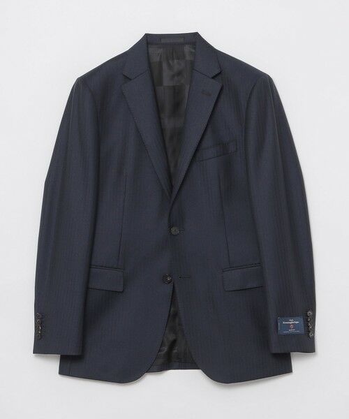 BLUE LABEL / BLACK LABEL CRESTBRIDGE / ブルーレーベル / ブラックレーベル・クレストブリッジ  セットアップ | 【一部店舗限定】Zegna ELECTAネイビーシャドーストライプスリーピーススーツ | 詳細6