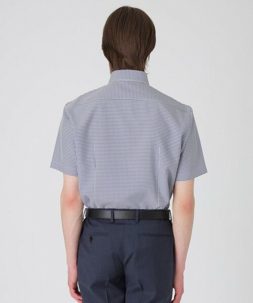 BLUE LABEL / BLACK LABEL CRESTBRIDGE / ブルーレーベル / ブラックレーベル・クレストブリッジ  シャツ・ブラウス | 【一部店舗限定】ギンガムチェックハーフスリーブボタンダウンシャツ | 詳細8