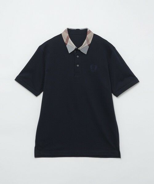 BLUE LABEL / BLACK LABEL CRESTBRIDGE / ブルーレーベル / ブラックレーベル・クレストブリッジ  カットソー | 【一部店舗限定】パーシャルチェックポロシャツ | 詳細18