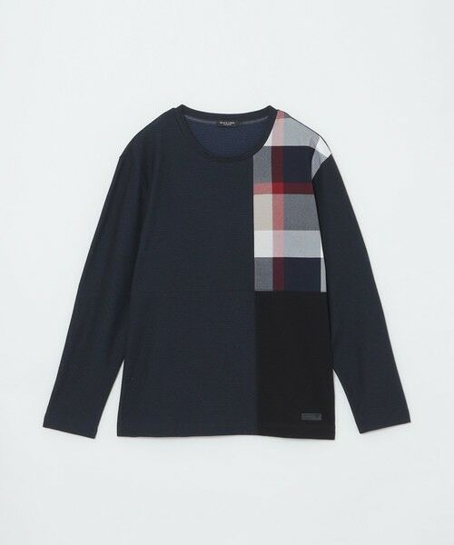 BLUE LABEL / BLACK LABEL CRESTBRIDGE / ブルーレーベル / ブラックレーベル・クレストブリッジ  カットソー | 【一部店舗限定】パッチワークチェックカットソー | 詳細15