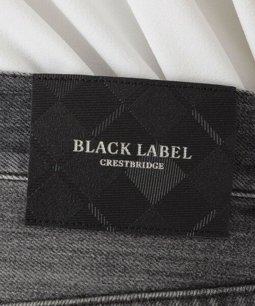 BLUE LABEL / BLACK LABEL CRESTBRIDGE / ブルーレーベル / ブラックレーベル・クレストブリッジ  その他パンツ | 【一部店舗限定】クレストブリッジチェックエンブロイダリーウォッシュドデニム | 詳細7