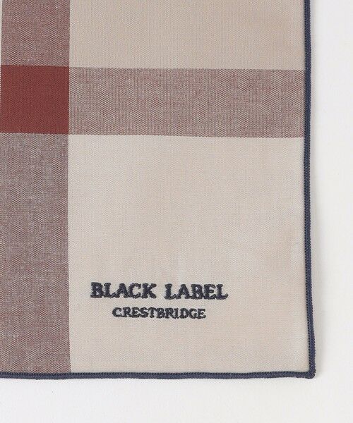 BLUE LABEL / BLACK LABEL CRESTBRIDGE / ブルーレーベル / ブラックレーベル・クレストブリッジ  その他小物 | クレストブリッジチェックハンカチーフ | 詳細7