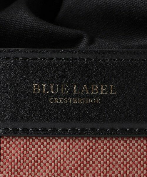 BLUE LABEL / BLACK LABEL CRESTBRIDGE / ブルーレーベル / ブラックレーベル・クレストブリッジ  ショルダーバッグ | クレストブリッジチェックキャンバスくり手ハンドルミニトート | 詳細6