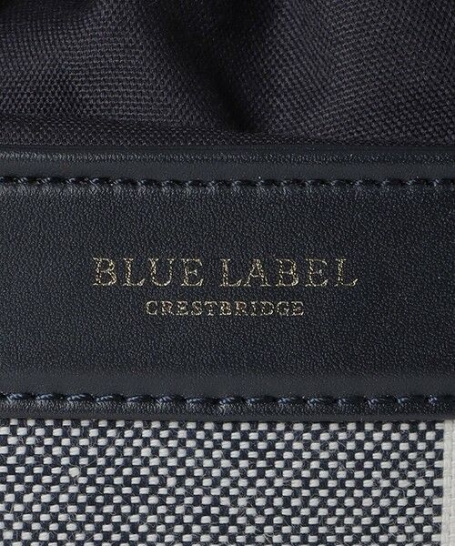 BLUE LABEL / BLACK LABEL CRESTBRIDGE / ブルーレーベル / ブラックレーベル・クレストブリッジ  ショルダーバッグ | クレストブリッジチェックキャンバスくり手ハンドルミニトート | 詳細13