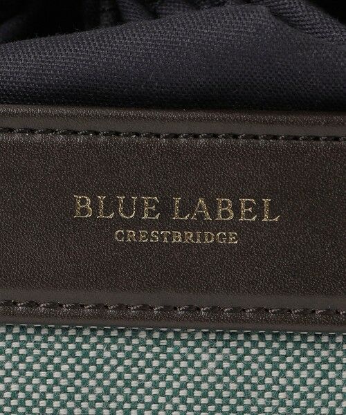 BLUE LABEL / BLACK LABEL CRESTBRIDGE / ブルーレーベル / ブラックレーベル・クレストブリッジ  ショルダーバッグ | クレストブリッジチェックキャンバスくり手ハンドルミニトート | 詳細20