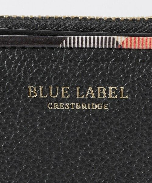 BLUE LABEL / BLACK LABEL CRESTBRIDGE / ブルーレーベル / ブラックレーベル・クレストブリッジ  財布・コインケース・マネークリップ | クレストブリッジチェックパイピングレザー二つ折り財布 | 詳細5