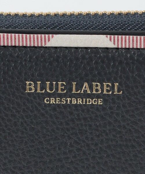 BLUE LABEL / BLACK LABEL CRESTBRIDGE / ブルーレーベル / ブラックレーベル・クレストブリッジ  財布・コインケース・マネークリップ | クレストブリッジチェックパイピングレザー二つ折り財布 | 詳細11