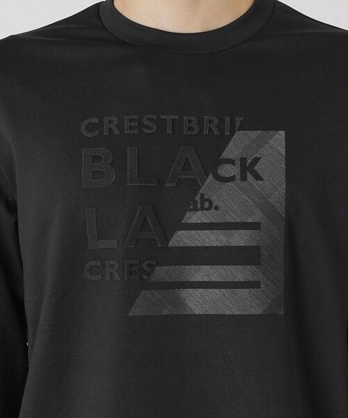 BLUE LABEL / BLACK LABEL CRESTBRIDGE / ブルーレーベル / ブラックレーベル・クレストブリッジ  カットソー | 【BLACK lab.】ロゴグラフィックカットソー | 詳細9