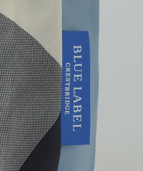 BLUE LABEL / BLACK LABEL CRESTBRIDGE / ブルーレーベル / ブラックレーベル・クレストブリッジ  ショルダーバッグ | パーシャルクレストブリッジチェックエコバッグ | 詳細8