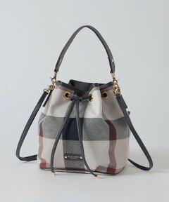 【新品.タグ付き】♡ブルーレーベルクレストブリッジ♡ブランドチェックリボン手袋♡ コンパクトライトポンチサックドレス（55J10527＿＿