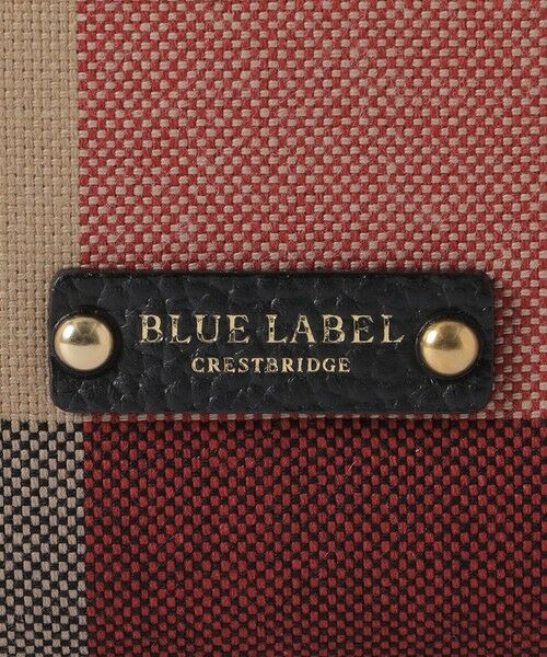 BLUE LABEL / BLACK LABEL CRESTBRIDGE / ブルーレーベル / ブラックレーベル・クレストブリッジ  ショルダーバッグ | クレストブリッジチェックキャンバススクエアミニトート | 詳細6