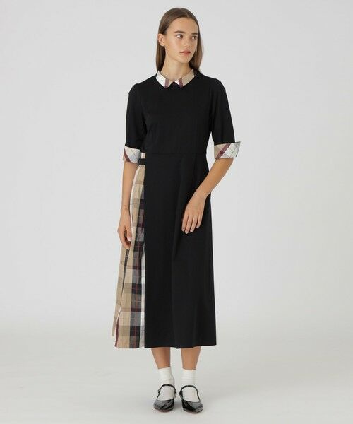 BLUE LABEL / BLACK LABEL CRESTBRIDGE / ブルーレーベル / ブラックレーベル・クレストブリッジ  ドレス | コットンソロハイゲージポンチ | 詳細3