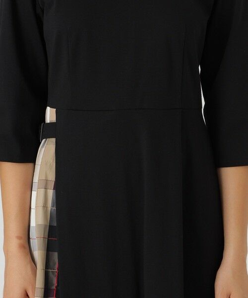 BLUE LABEL / BLACK LABEL CRESTBRIDGE / ブルーレーベル / ブラックレーベル・クレストブリッジ  ドレス | コットンソロハイゲージポンチ | 詳細4