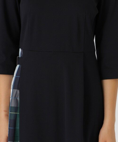 BLUE LABEL / BLACK LABEL CRESTBRIDGE / ブルーレーベル / ブラックレーベル・クレストブリッジ  ドレス | コットンソロハイゲージポンチ | 詳細12