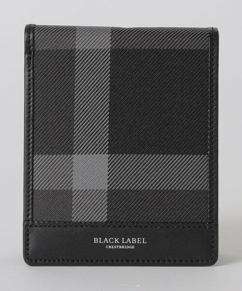 BLUE LABEL / BLACK LABEL CRESTBRIDGE / ブルーレーベル / ブラックレーベル・クレストブリッジ  財布・コインケース・マネークリップ | トーナルクレストブリッジチェックパスウォレット | 詳細4