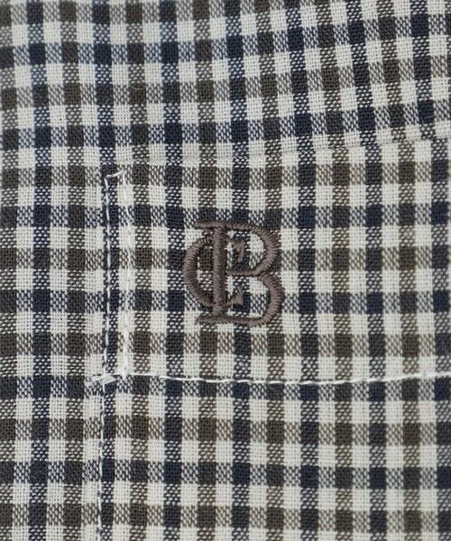 BLUE LABEL / BLACK LABEL CRESTBRIDGE / ブルーレーベル / ブラックレーベル・クレストブリッジ  シャツ・ブラウス | 【一部店舗限定】ウォッシャブルウールギンガムチェックレギュラーシャツ | 詳細4