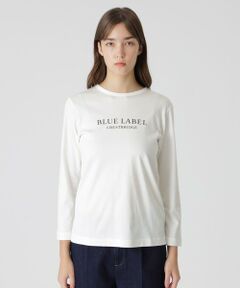 ロゴプリントロングTシャツ