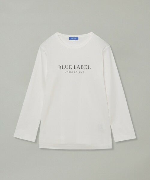 BLUE LABEL / BLACK LABEL CRESTBRIDGE / ブルーレーベル / ブラックレーベル・クレストブリッジ  カットソー | ロゴプリントロングTシャツ | 詳細5