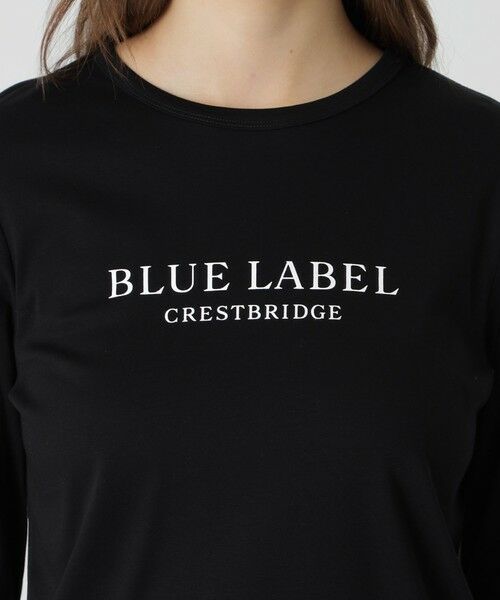 BLUE LABEL / BLACK LABEL CRESTBRIDGE / ブルーレーベル / ブラックレーベル・クレストブリッジ  カットソー | ロゴプリントロングTシャツ | 詳細9