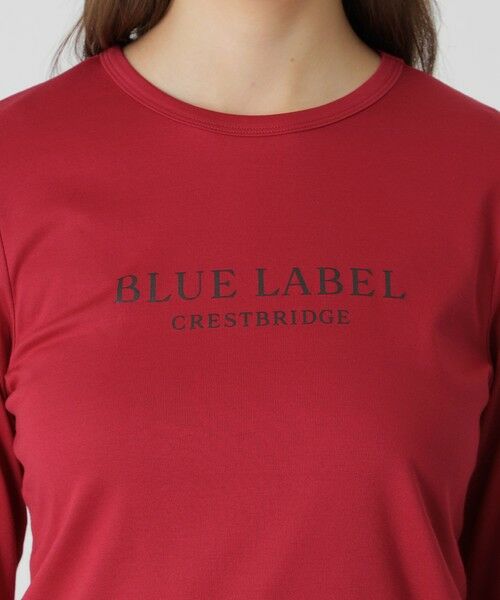 BLUE LABEL / BLACK LABEL CRESTBRIDGE / ブルーレーベル / ブラックレーベル・クレストブリッジ  カットソー | ロゴプリントロングTシャツ | 詳細14