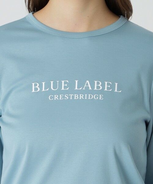 BLUE LABEL / BLACK LABEL CRESTBRIDGE / ブルーレーベル / ブラックレーベル・クレストブリッジ  カットソー | ロゴプリントロングTシャツ | 詳細19